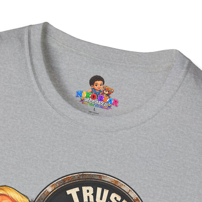 Trust Low Fuel T-Shirt — Political Satire Graphic Tee
