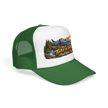 Custom Otto Foam Front Trucker Hat Snapback Mesh Cap