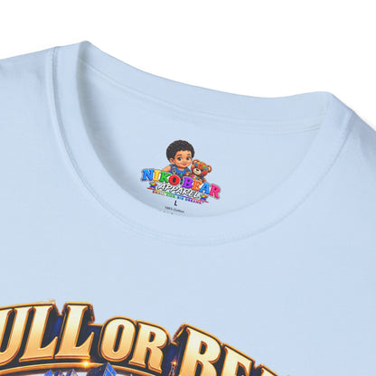 NikoBear Bull or Bear I Mean Business Stock Market T-Shirt