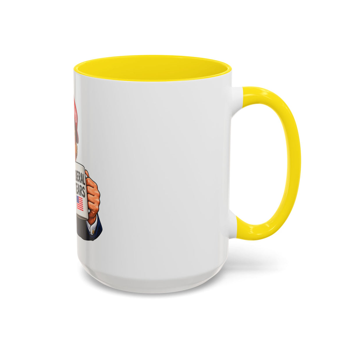 Trump Liberal Tears Ceramic Mug — Political Satire Coffee Cup