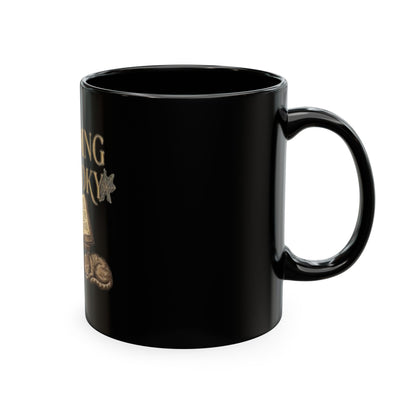 Reading Is Spooky Ceramic Mug — Halloween Coffee Cup